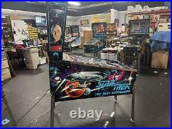 Bally Star Trek Next Generation Pinball Machine A Beauty Works And Plays Great