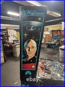 Bally Star Trek Next Generation Pinball Machine A Beauty Works And Plays Great