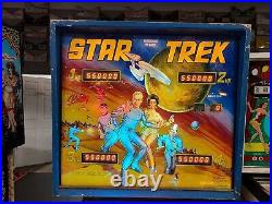 Bally Star Trek Pinball Machine 1978 The Original Kirk Bones Spock Mccoy Trekkie