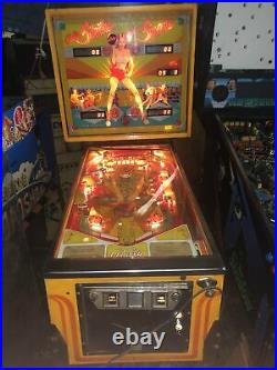 Bally Strikes and Spares Pinball Machine- Works great, just shopped and repaired