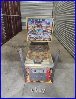 Bally Wizard! Original Collectible Pinball Machine Cabinet 1975