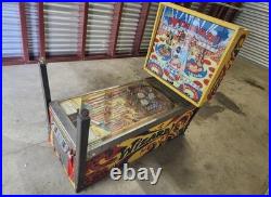 Bally Wizard! Original Collectible Pinball Machine Cabinet 1975