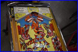 Bally Wizard Pinball Machine 1975 Restored to Close to New as Possible