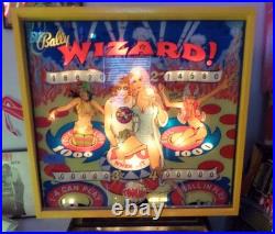 Bally Wizard pinball machine circa 1975 from movie TOMMY