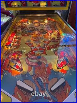 Bally Wizard pinball machine circa 1975 from movie TOMMY