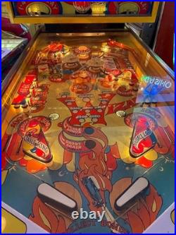 Bally Wizard pinball machine circa 1975 from movie TOMMY