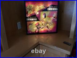 Bally Zip-A-DOO 1970 Pinball Wall Art LED Backglass Arcade Decor