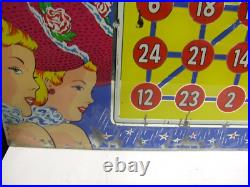 Bally bingo pinball BACK GLASS BROADWAY 51