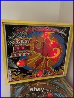 Bally fireball home Edition pinball 1976