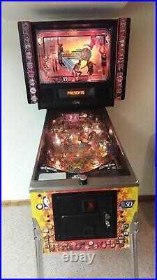 Bally's NBA Fastbreak Pinball Machine with Marquee Kit Excellent Condition