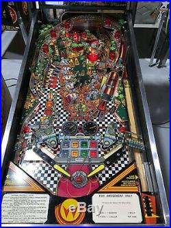 Banzai Run Pinball Machine Williams Coin Op Arcade 1988 Free Shipping