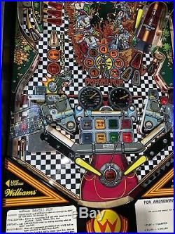 Banzai Run Pinball Machine Williams Coin Op Arcade 1988 Free Shipping