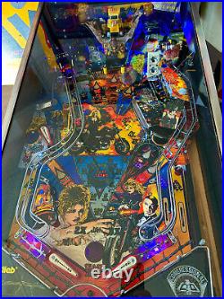 Barb Wire Pinball Machine by Gottlieb Pamela Anderson