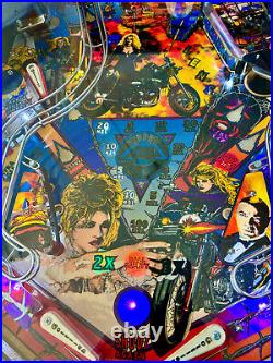 Barb Wire Pinball Machine by Gottlieb Pamela Anderson