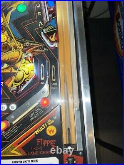 Barracora Pinball Machine Williams Arcade 1981 Free Shipping LEDs