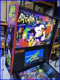 Batman 66 Premium Edition Pinball Machine Mods Upgrades Free Shipping Stern
