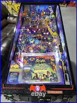 Batman 66 Super Limited Edition LE Pinball Machine By Stern Free Shipping Mods