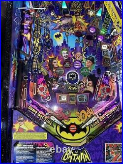 Batman 66 Super Limited Edition LE Pinball Machine By Stern Free Shipping Mods