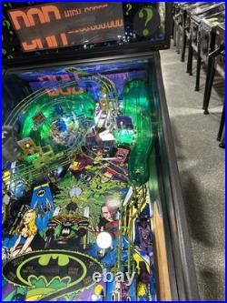 Batman Forever Pinball Machine Sega 1995 Orange County Pinballs FREE SHIPPING