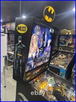 Batman Pinball Machine Data East 1991 Orange County Pinballs FREE SHIPPING