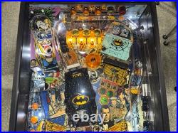 Batman Pinball Machine Data East 1991 Orange County Pinballs FREE SHIPPING