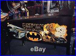 Batman Pinball Machine by Data East-FREE SHIPPING