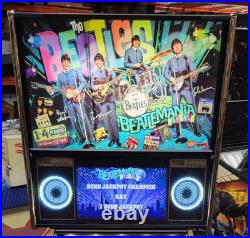 Beatles Gold Edition Pinball Machine Stern Dealer Hard To Find Loaded W Extras