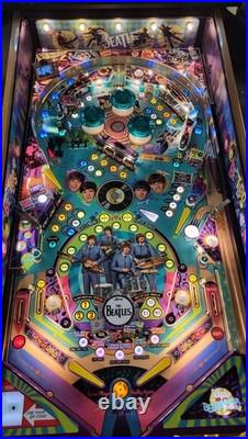 Beatles Gold Edition Pinball Machine Stern Dealer Hard To Find Loaded W Extras