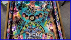 Beatles Gold Edition Pinball Machine Stern Dealer Hard To Find Loaded W Extras