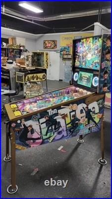 Beatles Gold Edition Pinball Machine Stern Dealer Hard To Find Loaded W Extras
