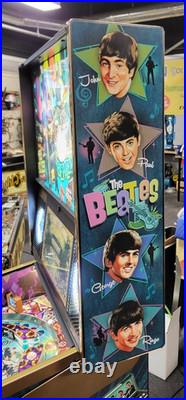 Beatles Gold Edition Pinball Machine Stern Dealer Hard To Find Loaded W Extras