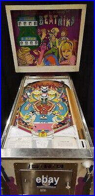 Beatniks Pinball Machine (Chicago Coin) 1967 RESTORED