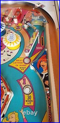 Beatniks Pinball Machine (Chicago Coin) 1967 RESTORED