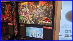 Beautiful Stern Jurassic Park Premium Pinball Machine Huo Only 60 Game Plays