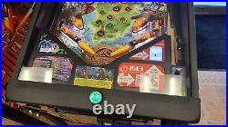 Beautiful Stern Jurassic Park Premium Pinball Machine Huo Only 60 Game Plays