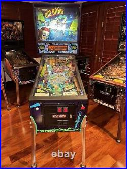 Big Bang Bar Pinball Machine Original Capcom Prototype Orange County Pinballs