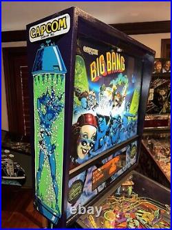 Big Bang Bar Pinball Machine Original Capcom Prototype Orange County Pinballs Big Bang Bar Pinball Machine Original Capcom Prototype Orange County Pinballs
