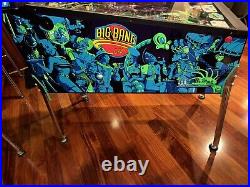 Big Bang Bar Pinball Machine Original Capcom Prototype Orange County Pinballs