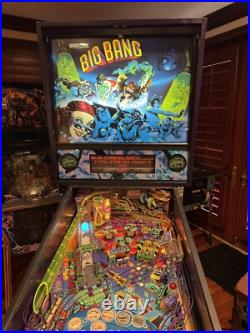 Big Bang Bar Pinball Machine Original Capcom Prototype Orange County Pinballs Big Bang Bar Pinball Machine Original Capcom Prototype Orange County Pinballs