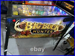 Big Buck Hunter Pinball Machine Stern LEDs Free Shipping 2010