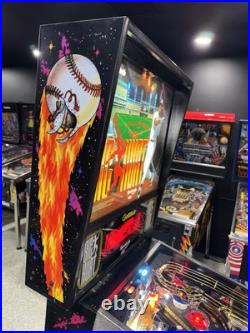 Big Hurt Pinball Machine Gottlieb 1995 LEDS Orange County Pinballs FREE SHIP