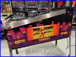 Big Hurt Pinball Machine Gottlieb 1995 LEDS Orange County Pinballs FREE SHIP