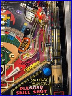 Big Hurt Pinball Machine Gottlieb 1995 LEDS Orange County Pinballs FREE SHIP