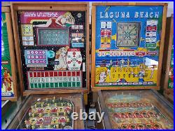 Bingo Pinball Machines Lot of 8