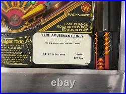 Black Knight 2000 Pinball Original 1989 Cyber Monday Special Price