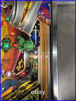Black Knight Pinball Machine Williams 1980 LEDS Orange County Pinballs FREE SHIP
