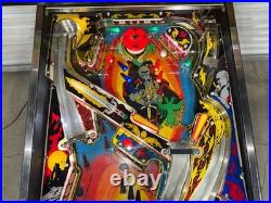 Black Knight Pinball Machine Williams 1980 LEDS Orange County Pinballs FREE SHIP
