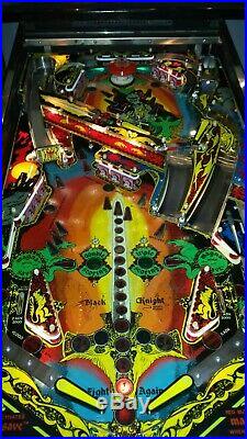 Black Knight Pinball Machine Williams 1980 Nice Condition