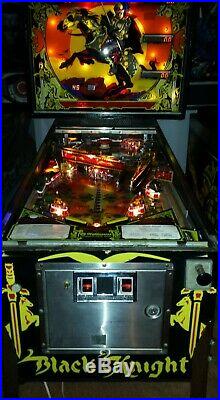 Black Knight Pinball Machine Williams 1980 Nice Condition