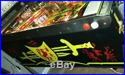 Black Knight Pinball Machine Williams 1980 Nice Condition